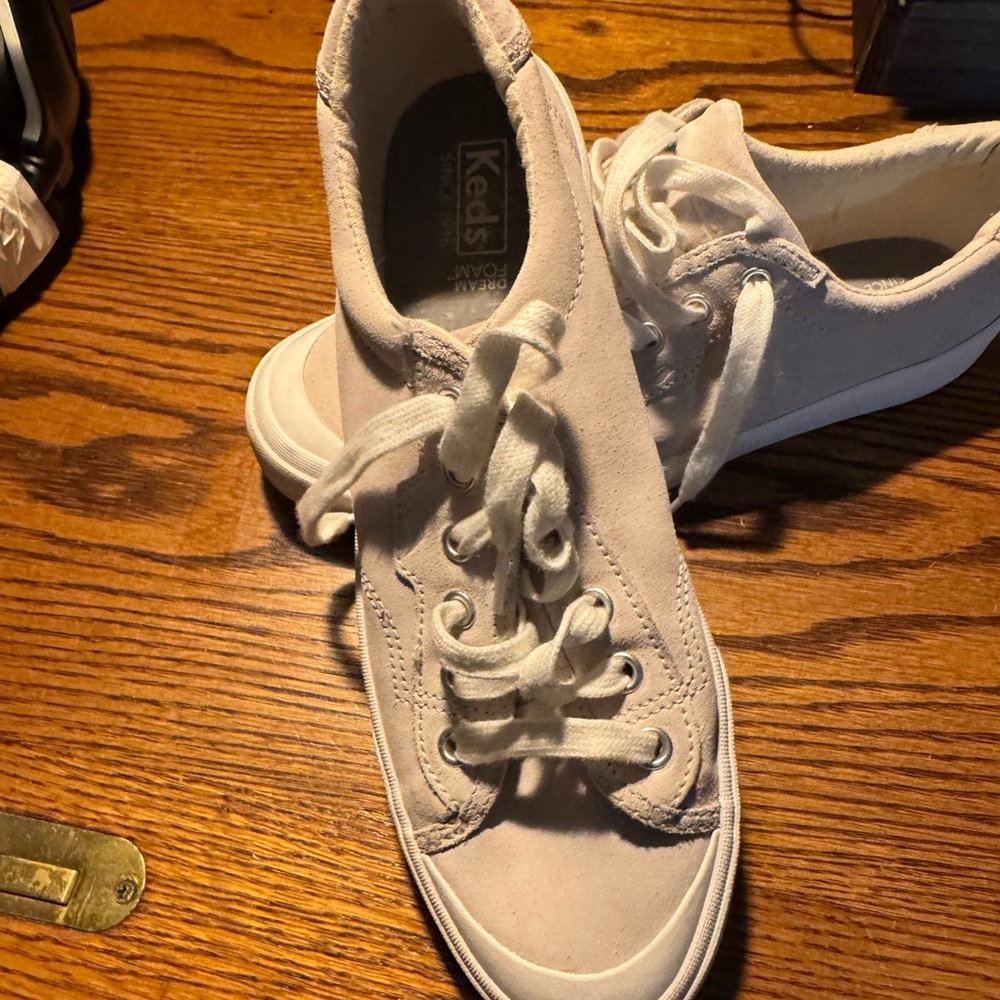 Keds Off-White Canvas Sneakers